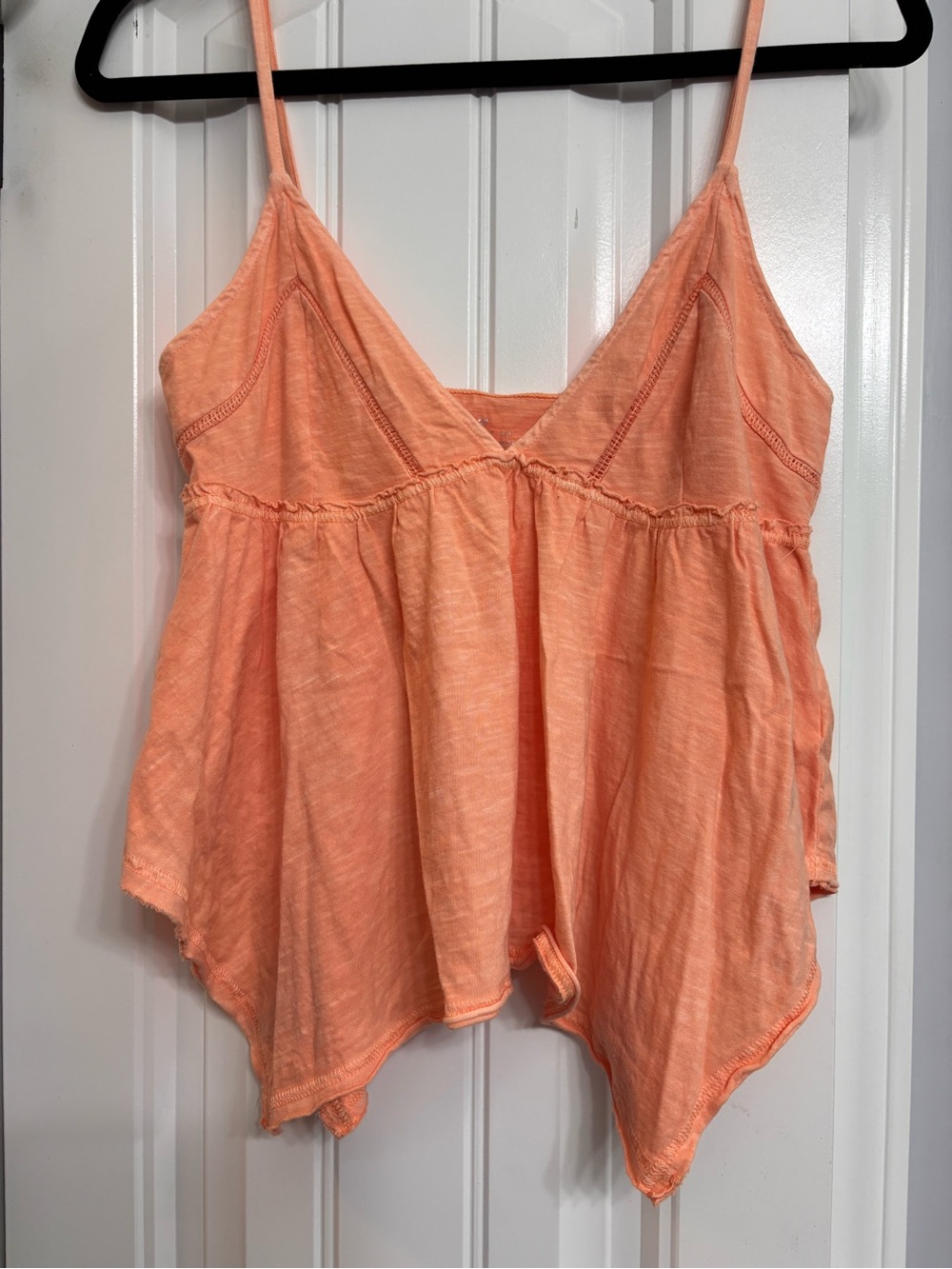 aerie Peach Spaghetti Strap V-Neck Camisole
